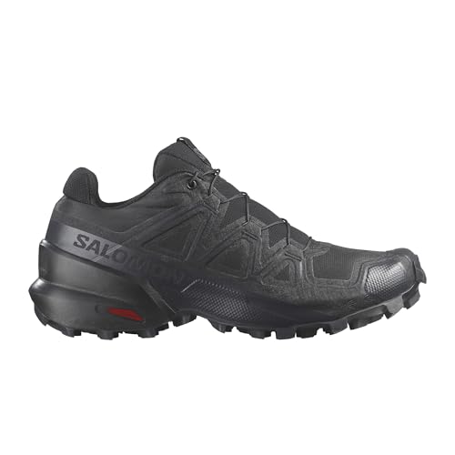 Salomon Women’s Speedcross Trail Running Shoes - Black/Black/Quiet Shade - 7