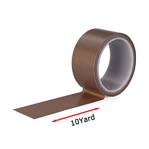 image for MS WGO PTFE Adhesive Teflon Tape 1/2Inch x 30 Foot High Temperature Ta