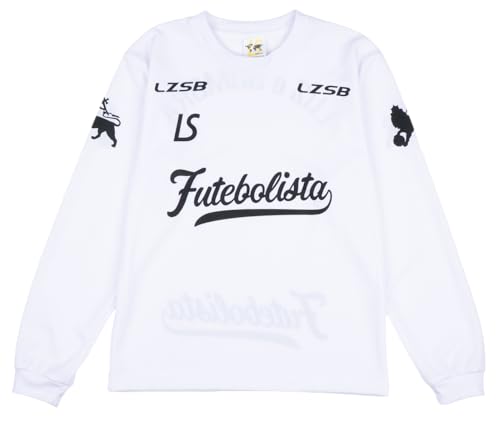 [���[�X�C�\���u��] �����v���V���c �����v�� �W���j�A Jr FUTEBOL ZION L/S PRA SHIRT,L2261028 (JP, �g��, 150, �z���C�g/�u���b�N)