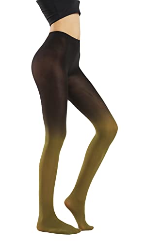 Image of Sahabowi Women's Sheer Tights, High Waist Pantyhose, Vintage Control Top Stockings,Shaping Pantyhose Slimming Butt Lifting