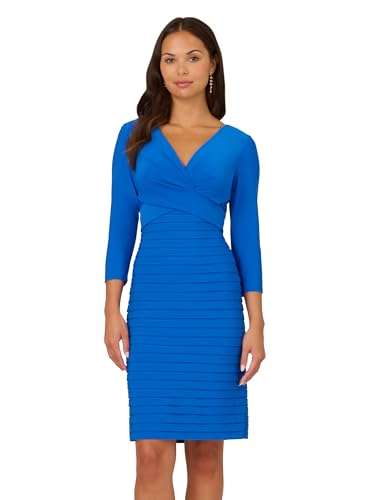 Adrianna Papell Women's Banded Short Dress