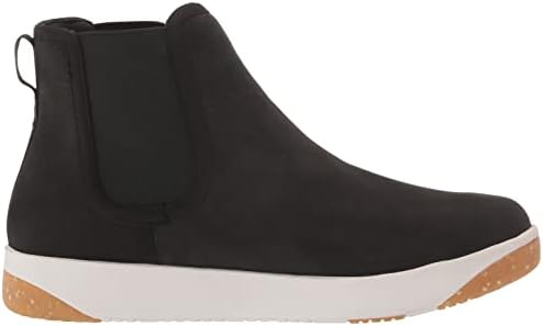 Bogs Womens Kicker Chelsea Leather Boot Snow, Black, 8 | Image 5