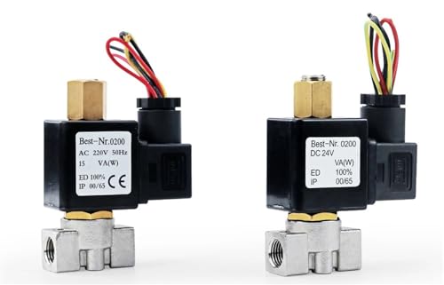 Électrovanne 1/4 en acier inoxydable premium VX2120-08-SS-NO à commande électrique - 2