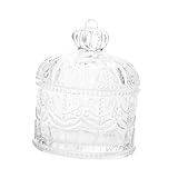 Cabilock Bonbonnière Verre Bocal De Rangement pour Bijoux Et Décor Boîte De Bonbons Art...