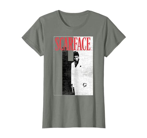 Scarface Distressed Movie Poster Photo T-Shirt