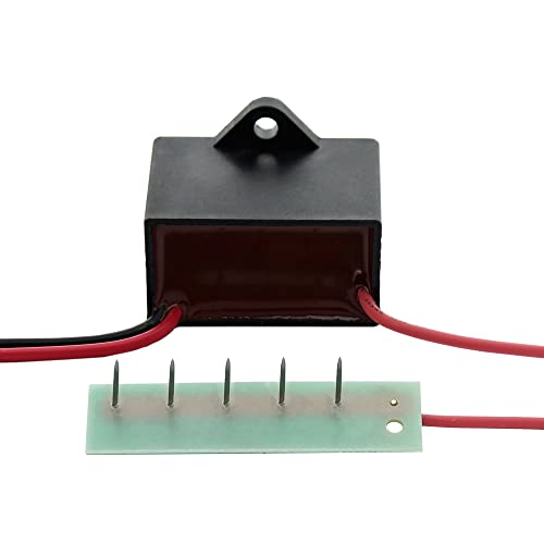 Image of Negative Ion Generator 12VDC - Plasma Ionizer Module with MicroPin Stainless Steel Needles for Static Applications, HVAC & Air Circulation Systems