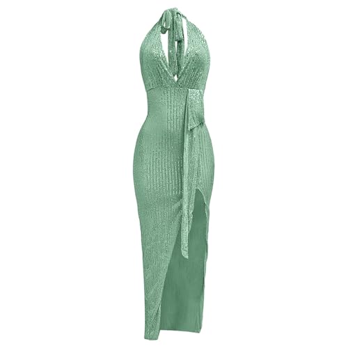 Vestido de fiesta elegante corte maxi para cóctel sofisticado 5