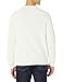 Amazon Essentials Oversized Crewneck Sweater for Men, Textured, Cotton, Eggshell White, X-Large