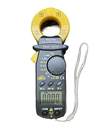 Rishabh V&A VA 333 Digital AC/DC Volt & AC Current Clamp Meter WITH 1YR WARRANTY-image-13
