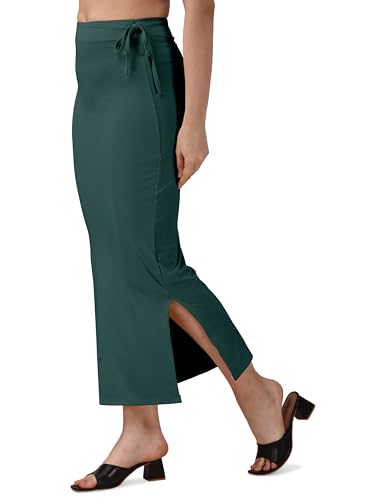 Image of Mehrang Microfiber Saree Shapewear Petticoat for Women, Cotton Blended Shape Wear Dress for Saree