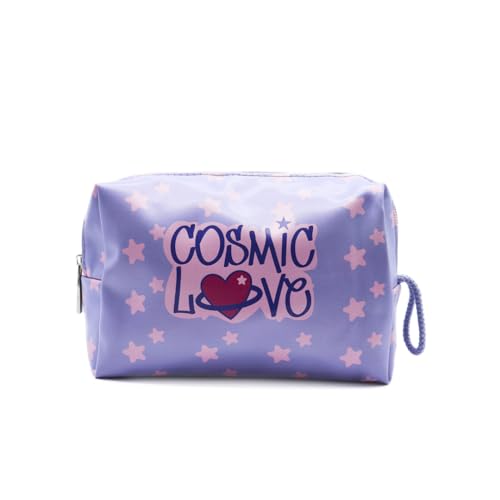 PONETTE - Neceser Vuelta al Cole Infantil con Tejido Metalizado...