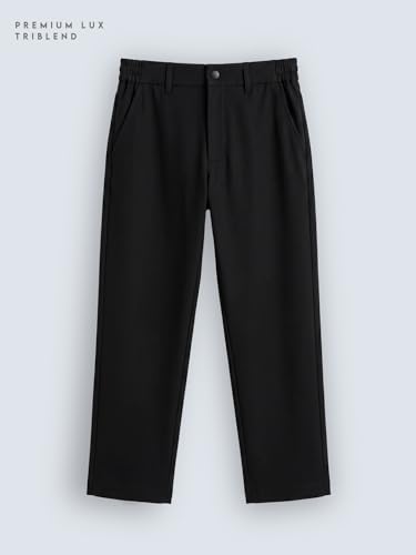Image of WROGN Men's Trousers | Solid | Straight Fit