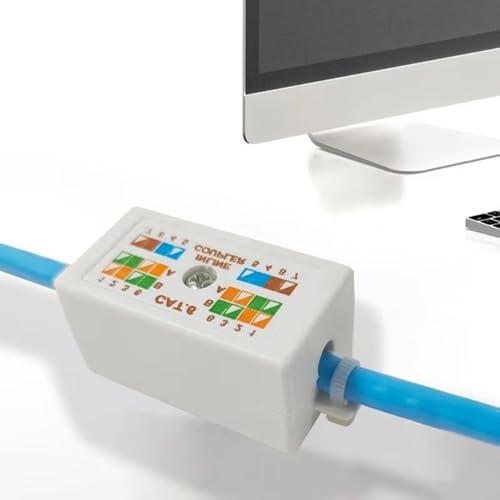 Boîte de jonction RJ45 Cat6 robuste pour infrastructure réseau Ethernet - 4