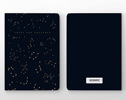 FACTOR NOTES A5 Notebook: Ruled | 90 GSM | 160 Pages (Trust the universe)