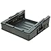 SKB Roto Rack/Mixer Top Console, 10U Slanted Rackmount with Steel Threaded Rails, Hard Lid and Doors, and Side Access Ports, Black
