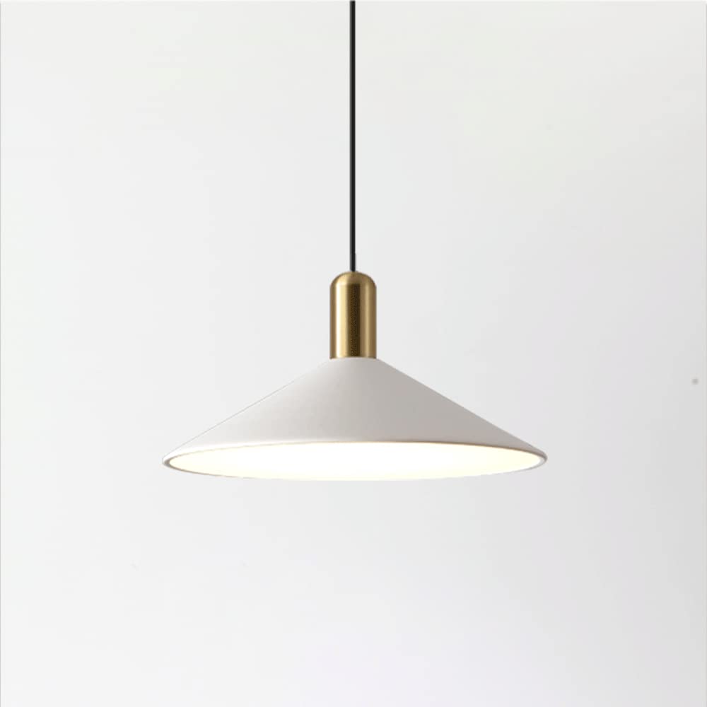 Luminaire suspendu chevet chambre moderne lustre pendentif chapeau noir