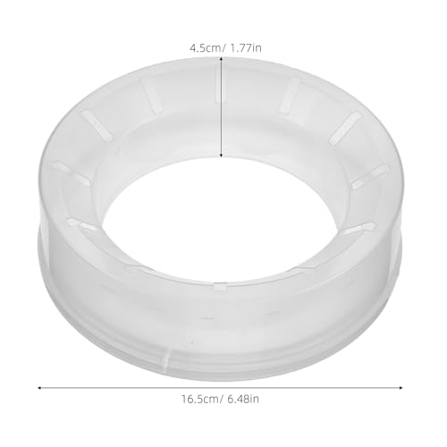 CLISPEED Anillos de Recarga para Cubos de Pañales, Pack de 4 Unidades de Plástico Reforzado, Sistema Antiolor para Recambio de Bolsas en Contenedores de Pañales, Suministros para Cuidado - imagen 2