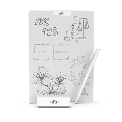 Image of nRp 10 Inch InfiSlate Magnetic Writing Magic Board with Eraser and Pen