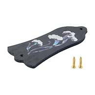 Our guitar head covers feature a sleek, painted shell plastic finish with a classic bell shape, adding a great aesthetic to your instrument. Available in various colors and patterns, these truss rod covers allow you to personalize your guitar while m...