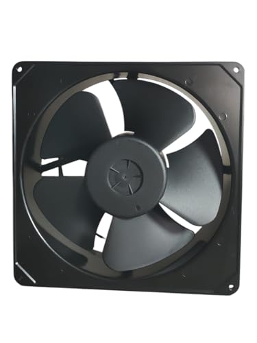 Image of Exhaust Fan HINCAVO GR 8 inch HIGH SPEED Ventil Air OFFICES for Kitchen & Bathroom Material : Aluminium (8 inch), Black
