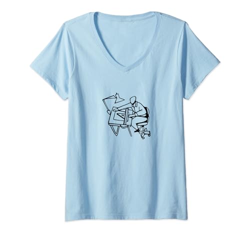 Mesa de Arquitecto y Redacción Camiseta Cuello V