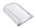 RED CASTLE, Matelas + Housse matelas à langer, Impermeable, Doublure déperlante, Serviette éponge amovible, Facile d'entretien, Fleur de coton,Gris Perle