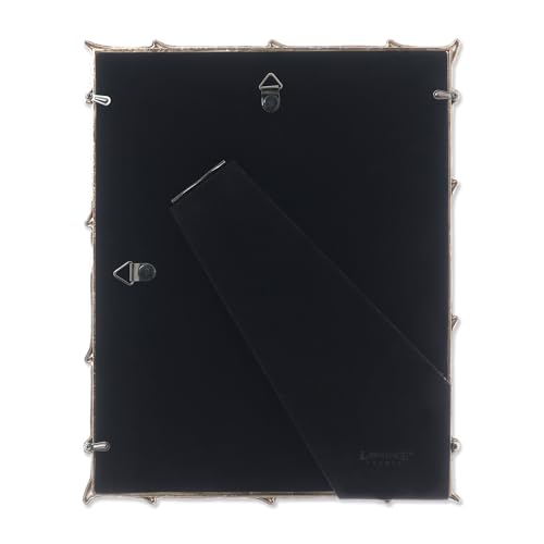 Image of Lawrence Frames Metal Frame, Branch Design, Gold, 8x10, Matted 5x7