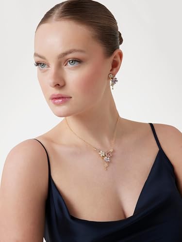 GUESS Boucles d'oreilles Lily en acier doré sans risque d'allergie - 2
