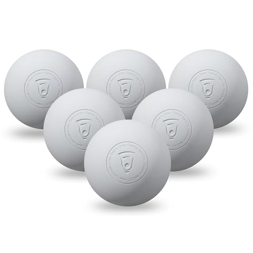 Balles de lacrosse Franklin Sports en caoutchouc de 63 mm pour entraînement extérieur
