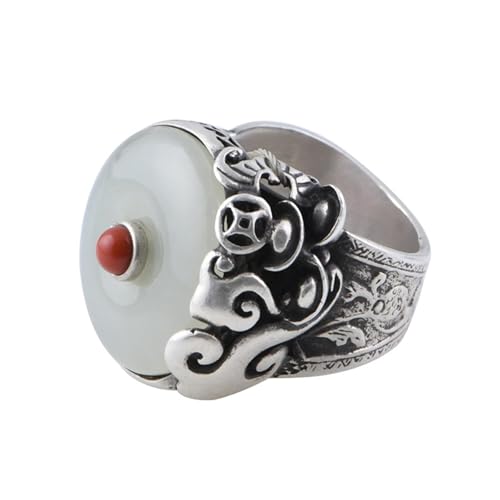 Alliances en argent sterling S925 bague nuage ajustable pour le quotidien