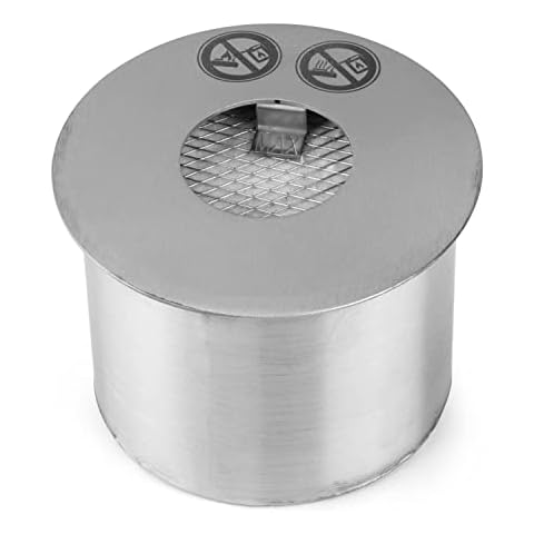 Brûleur Moritz en acier inoxydable Cover