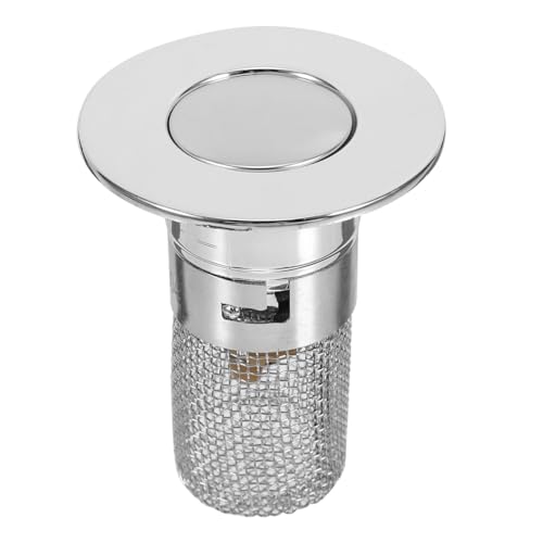 Tapón para lavabo con colador y filtro de pelo