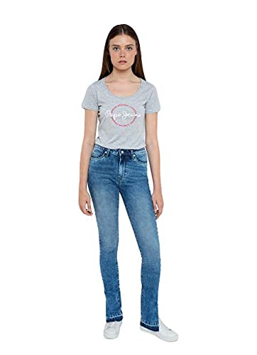Pepe Jeans Regent Split Jeans, 000denim, 24 Donna