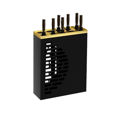 Porte-parapluies en métal noir avec boîtes de rangement intégrées