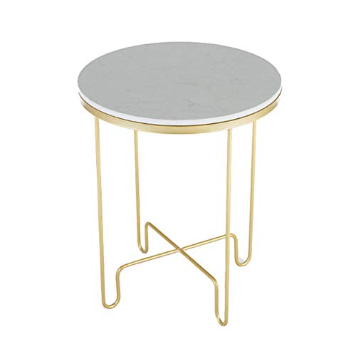 Table de chevet de chambre à coucher et table basse ronde au charme authentique - 2