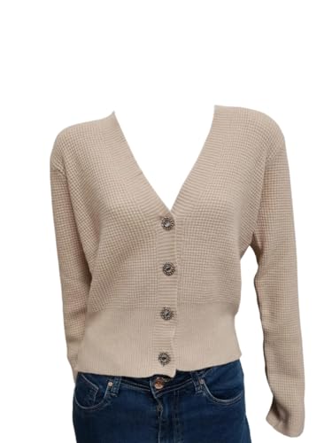 Veste à boutons pour femme chic et veste droite mi-saison Pamira 70079