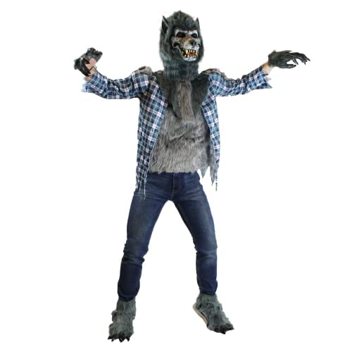 Spooktacular Creations Werewolf Costume Blue (L 10-12) #TOP3