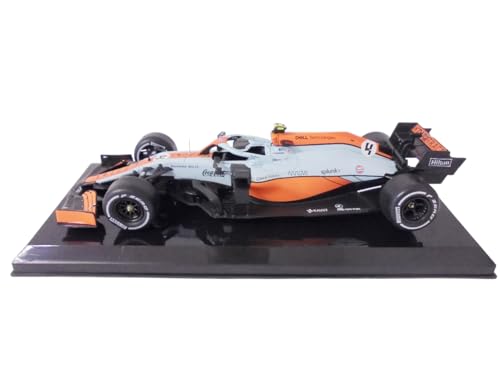 Modelo a escala 1:24 compatible McLaren MCL35M 2021 miniatura 4