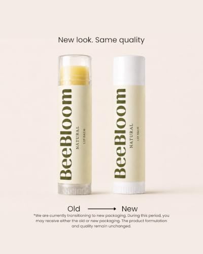 Image of 100% Natural Lip Balm, Vanilla, Enriched with Vit E & Cocoa Butter, for dry, chapped lips, For men & women with Beeswax, Virgin Coconut Oil, Paraben-Free, intense hydration, faster recovery within days Pack of 1