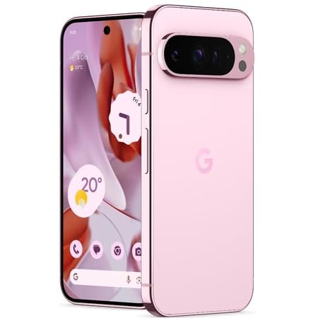 ጎን view of Google Pixel 9 Pro 5G showing power and volume buttons