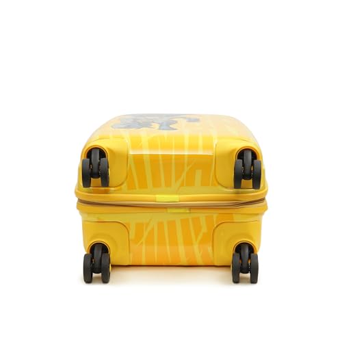 Image of YAYAVAR Batman Kids Trolley Suitcase - 45L | Hard-Sided Printed Luggage with 8 Wheels, Scratch Resistant, Lightweight Trolley Bag (50cm)