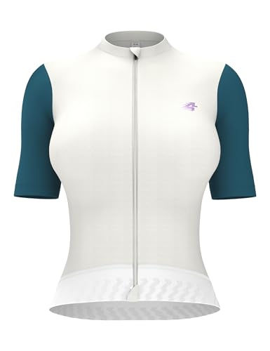 LAMEDA Cycling Jersey Women, Breathable Bike Shirts for Women Biking Tops with Pockets, Bicycle...