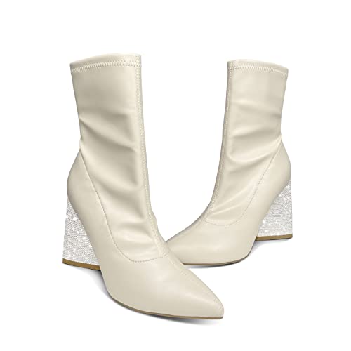 Image of BEST TRENDY Women's Comfort Pointed Toe Skimmer Ballet Flats Shoes Women's Oxfords Mary Jane T-Strap Oxford Shoes