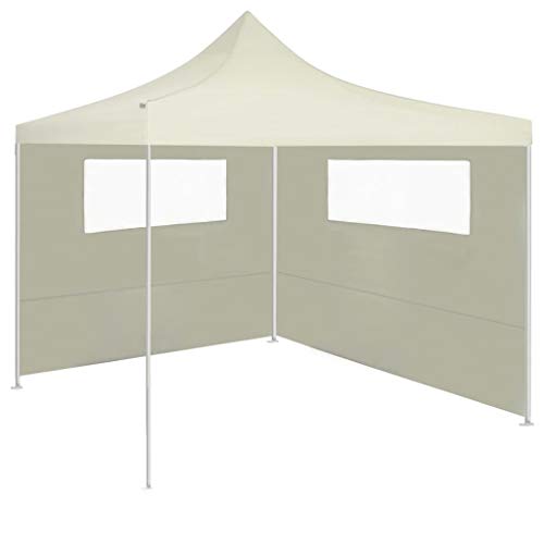 Genérico Pared Lateral de cenador con Ventanas Color Crema 6x2 m,Casa y jardín,Jardín,Artículos de Exterior,Estructuras de Exteriores,Accesorios para pabellones y cenadores,Crema,1.3 kg,3070413