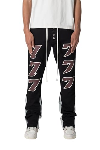 mnml Men's B589 Flare Fleece Contrast Denim