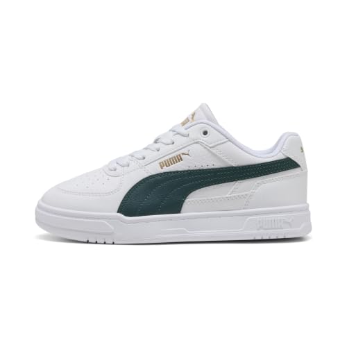 PUMA Sneakers Caven III Enfant et Adolescent 37, White Herb Garden Gold Green