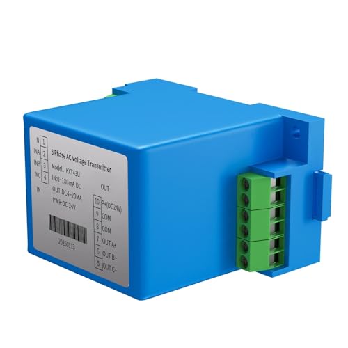 Transducteur de tension AC 0-200V idéal pour la supervision de réseaux triphasés - 3
