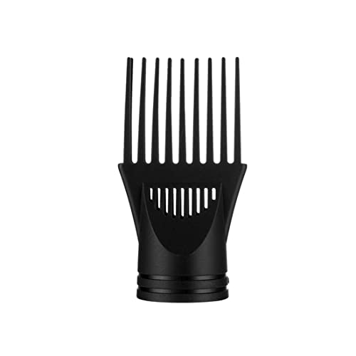 Sèche-cheveux diffuseur, salon de coiffure universel professionnel sèche-cheveux sèche-cheveux diffuseur vent couvercle peigne fixation buse noire plastique durable et utile