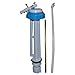 LASCO 04-4045 Toilet Ballcock with Anti-Syphon Plastic 8-1/2-Inch Fill Valve with Float Rod, Refill Tube and Nut