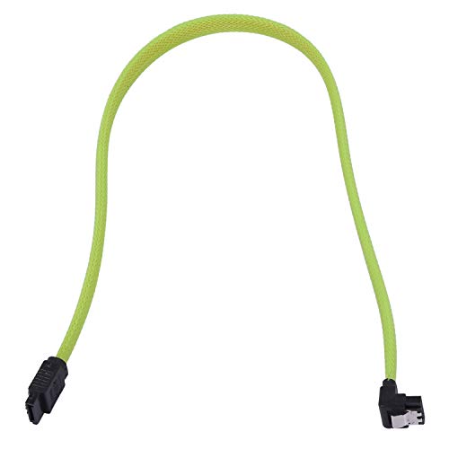 Cable de Datos SATA 3.0 III 50cm Ángulo Recto Verde miniatura 6